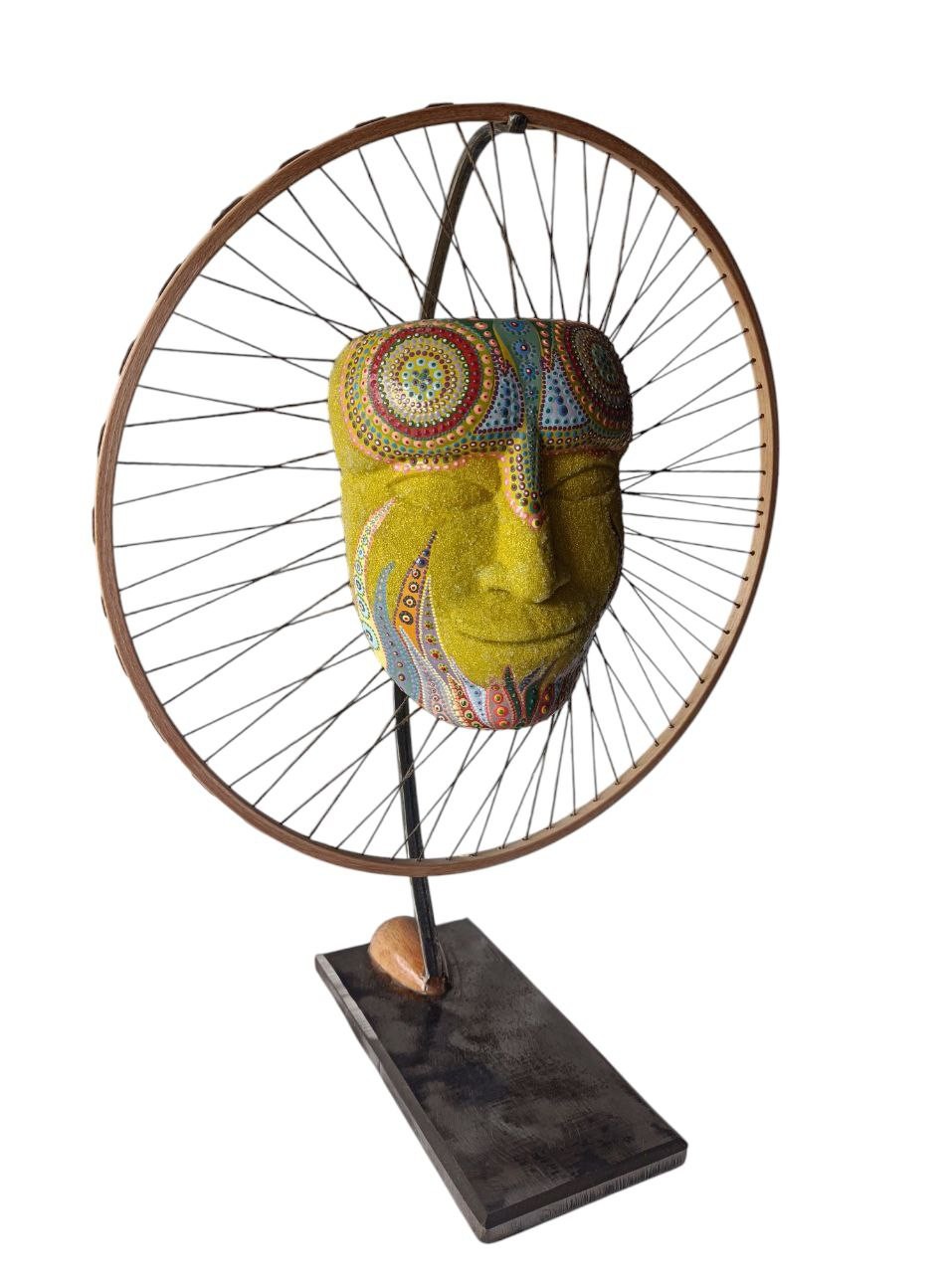 L' Aborigène jaune flamme